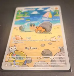 Dwebble 129/086* Illustration Rare Black Bolt Pokemon TCG NM Card English Ver - Image 3