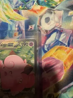 Pokemon TCG Lillie's Clefairy EX Journey Together Sir Card 184/159 NM Condition - Image 3