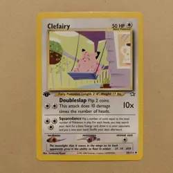 Pokemon Clefairy Neo Genesis 1st Edition Card #30/111 Mint Condition - Image 1