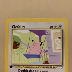 Pokemon Clefairy Neo Genesis 1st Edition Card #30/111 Mint Condition - Image 2