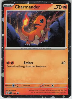 Charmander - (Cosmos Holo) Promo SV: Scarlet & Violet Promo Cards 047 LP - Image 1
