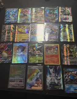 Lot of 19 Pokemon cards GX EX Full Art Ultra rare full art Holos - Image 1