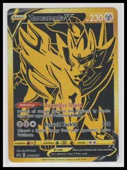 Pokemon SWSH: Sword & Shield Promo Cards #SWSH077 Zamazenta V - Image 1
