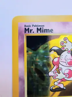 Pokemon TCG Jungle Mr. Mime Card 6/64 Unlimited Edition Holo Rare WOTC-LP - Image 3