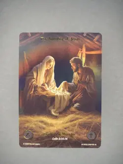🔥 2025 Sacred Legacy "The Nativity of Jesus" card 092/100 🔥 FULL ART 🔥 - Image 1