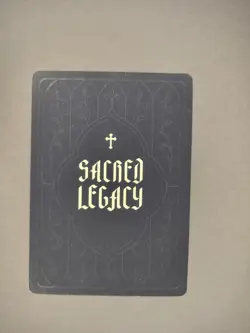🔥 2025 Sacred Legacy "The Nativity of Jesus" card 092/100 🔥 FULL ART 🔥 - Image 2