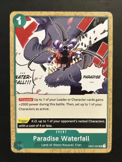 One Piece Card Game Paradise Waterfall OP01-057 Uncommon English Edition - Image 1