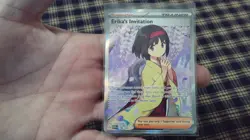 Pokemon Card TCG - Full Art Erika's Invitation - Scarlet & Violet 151 196/165 - Image 1