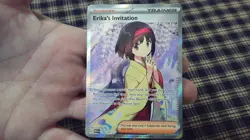 Pokemon Card TCG - Full Art Erika's Invitation - Scarlet & Violet 151 196/165 - Image 3