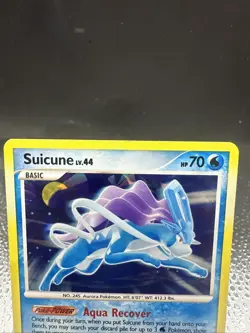 Pokemon TCG Suicune Secret Wonders 19/132 Cracked Ice Holo Rare Card - Image 3