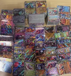 x100 Pokemon Japanese ALL ex RR Full Art Ultra Rare Cards - All EX Only Card Lot - Image 2