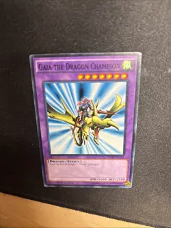 YGLD-ENA41 GAIA THE DRAGON CHAMPION COMMON 1ST EDITION YuGiOh CARD - Image 3