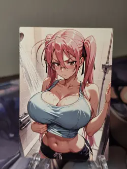 Saya Takagi High School Of The Dead Anime Waifu Card - Image 1