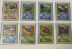 Pokemon 1st Edition Fossil 8 Card Lot - Image 1