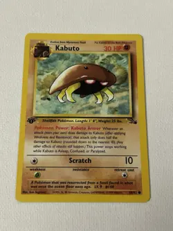 Pokemon 1st Edition Fossil 8 Card Lot - Image 3