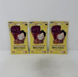 One Piece OP-07 500 Years In The Future 12-Card Sleeved Booster Pack Lot of 3 - Image 1
