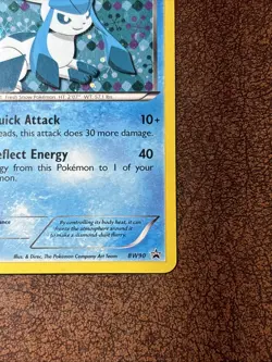 Glaceon BW90 Holo Black White Promo Card NEAR MINT CONDITION - Image 3