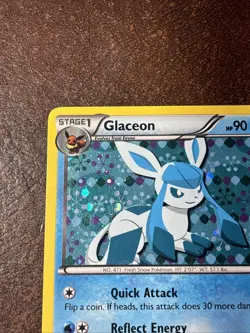 Glaceon BW90 Holo Black White Promo Card NEAR MINT CONDITION - Image 5
