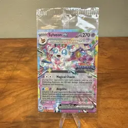 Sylveon Ex 041/131 - Pokemon Prismatic Evolutions - STAMPED PROMO CARD - SEALED - Image 1