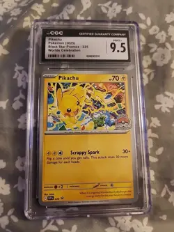 Pikachu 225 (World Championship 2025) 225 Scarlet & Violet Promo Cards Regular - Image 1
