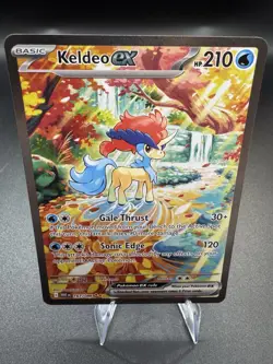 Keldeo EX 167/086 White Flare Pokemon Holo Card NM Condition - Image 1