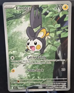 Emolga Black Bolt Holo Card 112/086 SV Near Mint Condition - Image 1