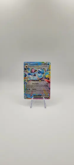 Pokemon TCG: Glaceon ex 026/131 Prismatic Evolutions Double Rare Card NM - Image 2