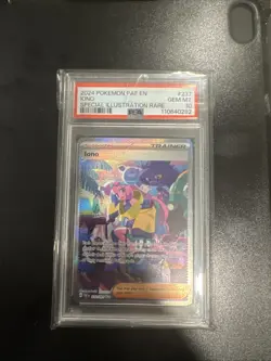 Pokemon 2024 Paldean Fates Iono Trainer Card 237/091 Psa 10 - Image 1