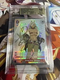 Weiss Schwarz Mushoku Tensei STRONG BODY Ghislaine Card English MTI S83 057SP - Image 1