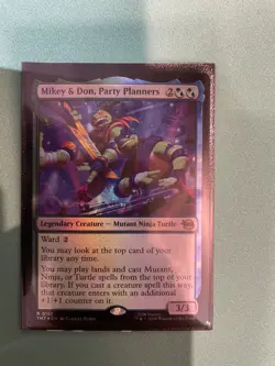 Magic The Gathering, Teenage Mutant Ninja Turtles Promo Card [Foil] - Image 1