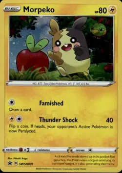 Morpeko - Holo Promo SWSH: Sword & Shield Promo Cards SWSH031 NM - Image 1
