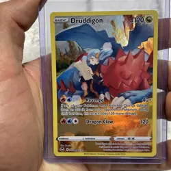 Druddigon TG09/TG30 Sword & Shield Silver Tempest Trainer Gallery Holo NM Card - Image 1