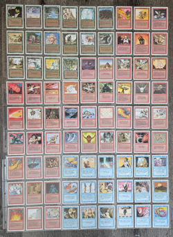 MTG - Revised Edition - Complete Set 306 WOTC Cards - Dual lands - 1994 - Image 2