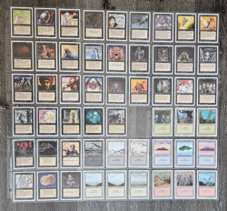 MTG - Revised Edition - Complete Set 306 WOTC Cards - Dual lands - 1994 - Image 4