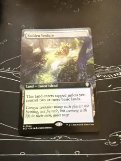Sodden Verdure (Extended Art) Commander: Lorwyn Eclipsed Regular - Image 1