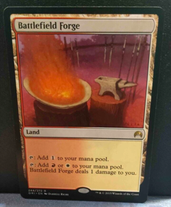 Battlefield Forge - Magic Origins - NM - Rare Land - MTG - Image 1