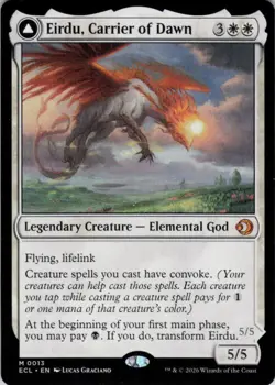 MTG Eirdu, Carrier of Dawn (13) | NM | Lorwyn Eclipsed {ECL} - Image 1