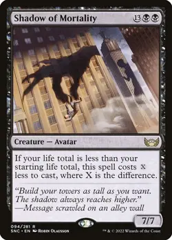 [MTG] Shadow of Mortality (094) (SNC) NM - Image 1