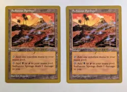 Sulfurous Springs - 1997 Jakub Slemr (5ED) World Championship Decks, LP - MTG x2 - Image 1