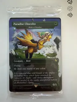 Paradise Chocobo SEALED - Birds of Paradise (Borderless) Final Fantasy Foil - Image 1