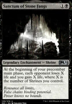 Core Set 2021 #120 Sanctum of Stone Fangs - Image 1