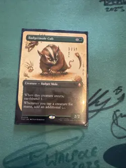 Badgermole Cub (Borderless) Avatar: The Last Airbender Regular - Image 1