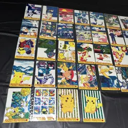 Pokemon Vintage Pocket Monsters Vending HOLO Prism Sticker (36 Cards) Charizard - Image 2