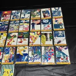 Pokemon Vintage Pocket Monsters Vending HOLO Prism Sticker (36 Cards) Charizard - Image 3