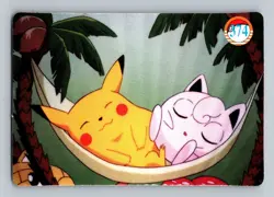 Pokemon Card - Pikachu & Jigglypuff #374 - Vending Machine - Holo - Image 2