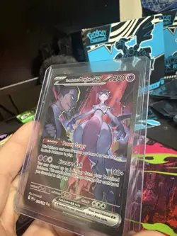 Pokemon TCG Team Rockets Mewtwo EX Special Illustration Destined Rivals. - Image 3