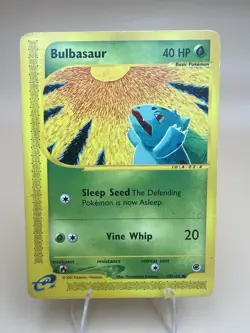 Pokemon Bulbasaur 95/165 Expedition 2002 TCG Non-Holo - MP - Image 1