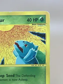 Pokemon Bulbasaur 95/165 Expedition 2002 TCG Non-Holo - MP - Image 4