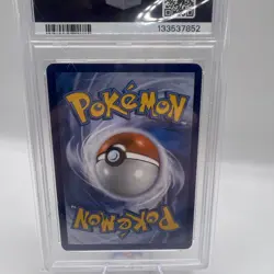 2015 POKEMON XY BLACK STAR PROMOS #XY74 FULL ART/RESHIRAM PSA 7 - Image 2