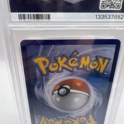 2015 POKEMON XY BLACK STAR PROMOS #XY74 FULL ART/RESHIRAM PSA 7 - Image 3